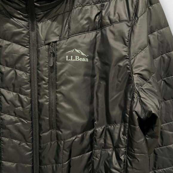 L.L.Bean Hooded PrimaLoft Insulated Ripstop Puffer Jacket Size XL - Picture 8 of 13